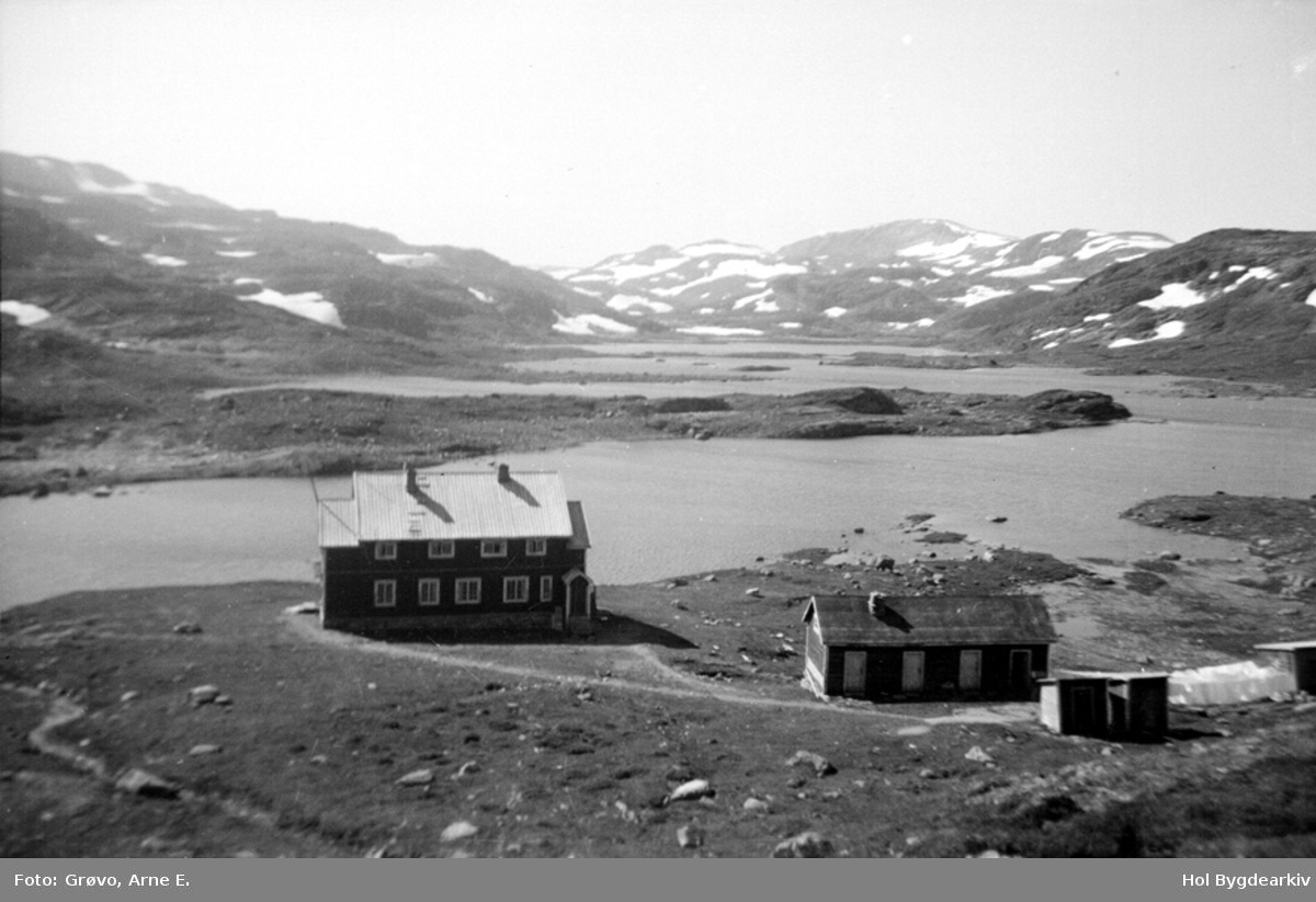 Turisthytte, Geiteryggen, DNT, Bakkehellerane, Geiteryggvatnet, - Hol ...