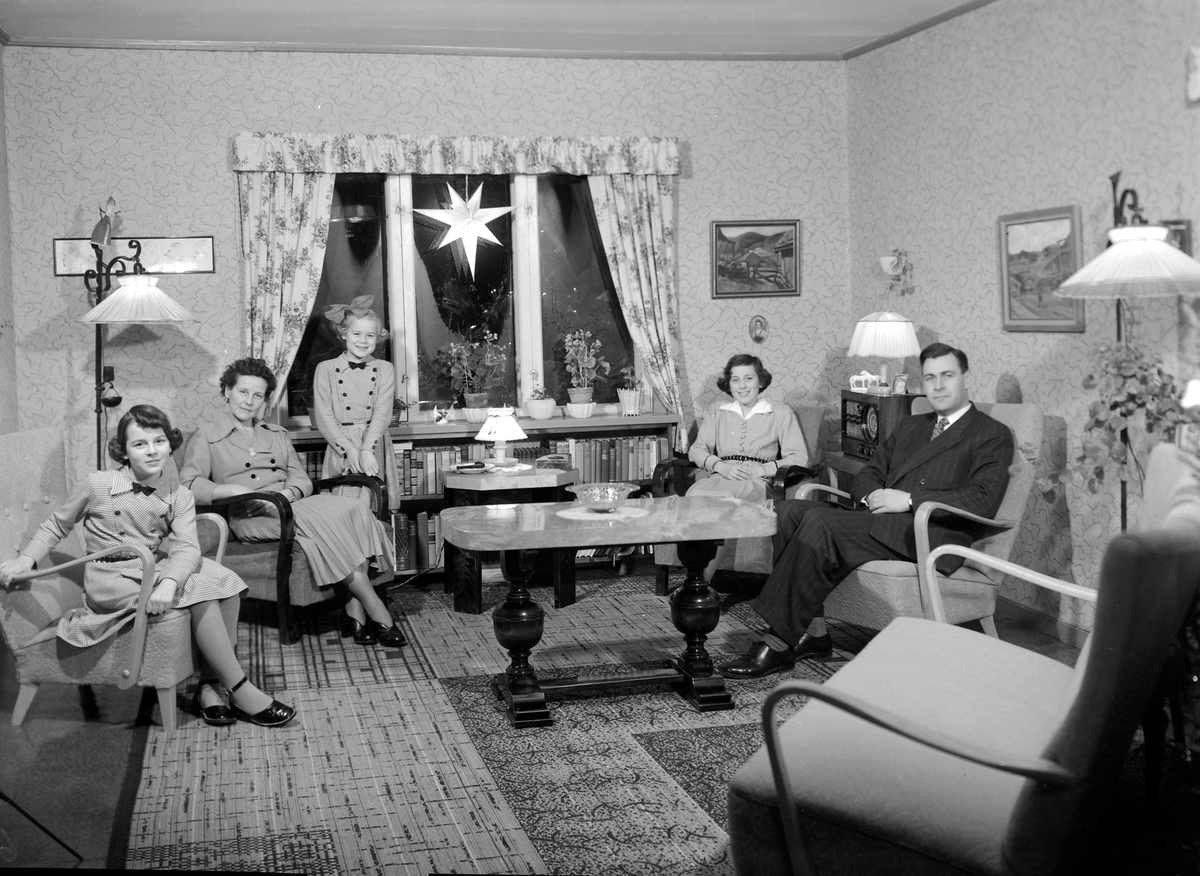 John Haugen med familie Trøndelag Folkemuseum