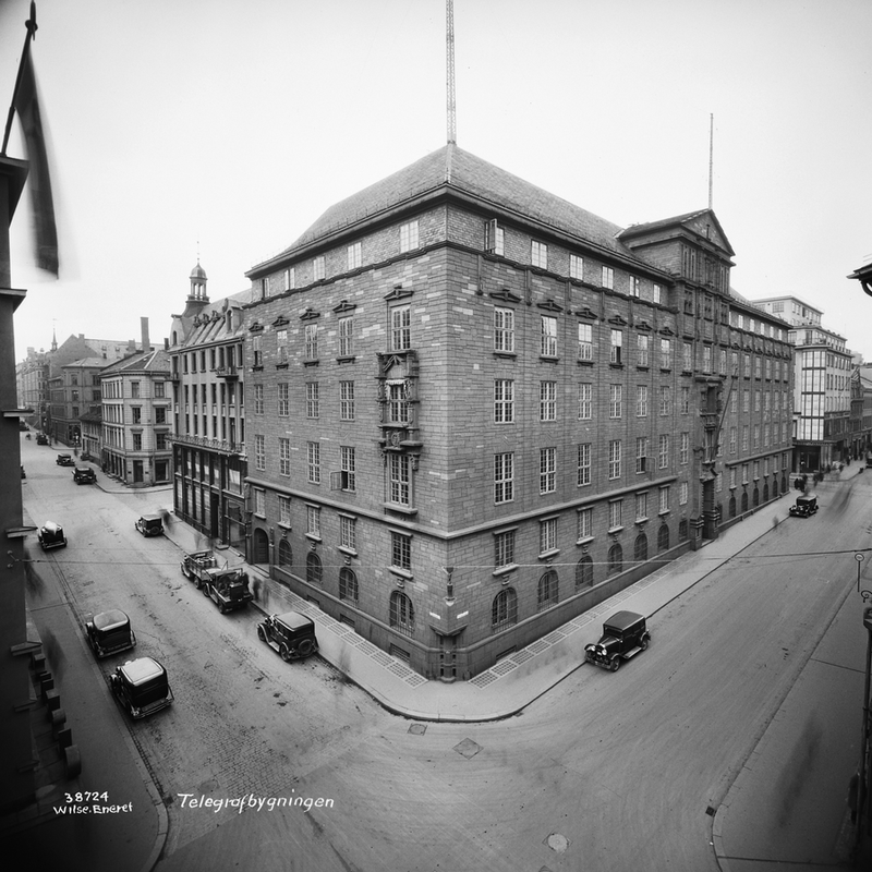 Administrasjonsbygninger, Kongensgate 21, Oslo historisk 1. Foto/Photo