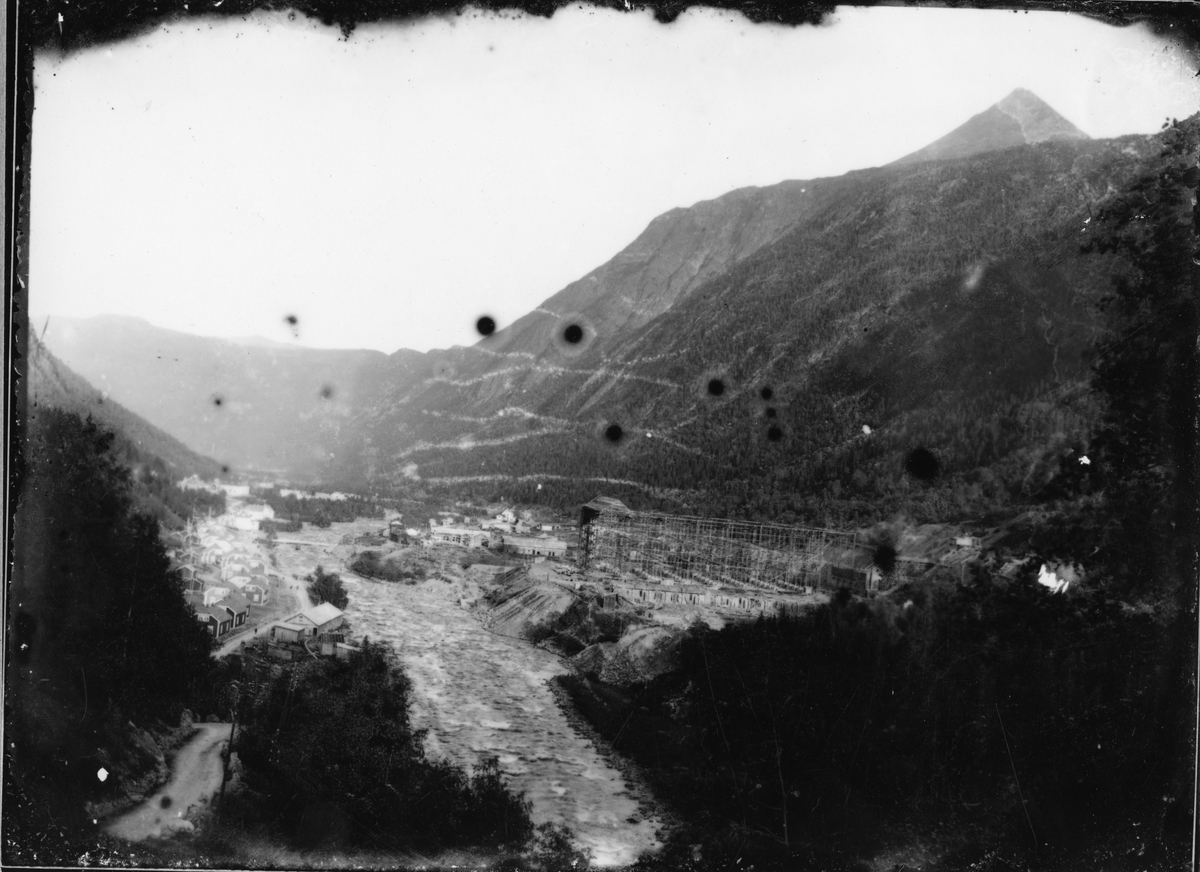 Fotosamling Etter Oystein O Kaasa 1877 1923 Landskapsportrett Rjukan Fodt I Bo I Telemark Pa Husmannsplassen